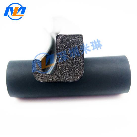 隔音硅胶发泡密封条